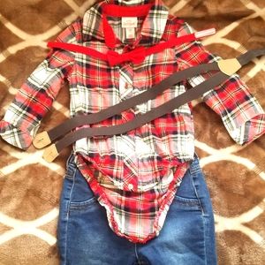 12 month Christmas outfit